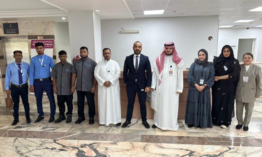 APSG تبدأ الخدمة في مشروع شركة مستشفى الدكتور عبدالرحمن طه بخشimage